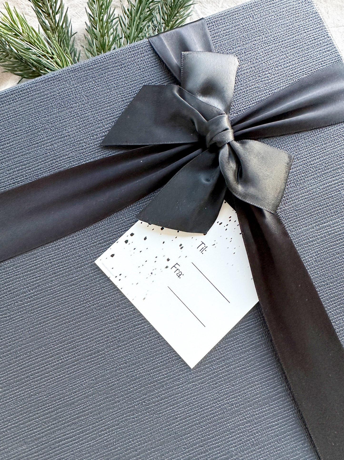 Dots til/fra-lapp (4stk)