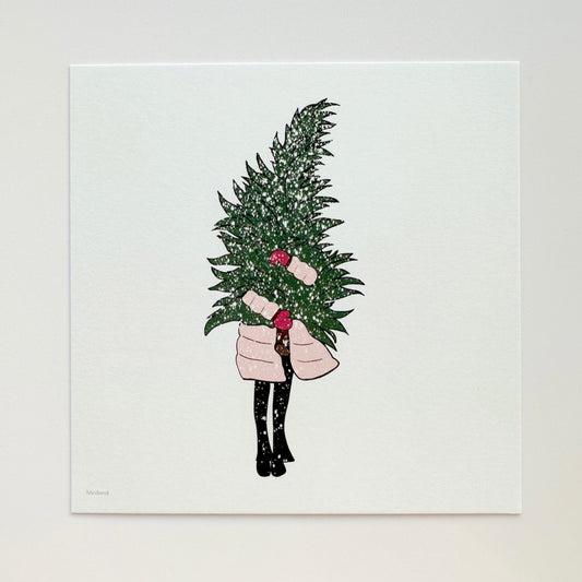 Julekort- Jul i nord